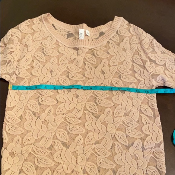 Anthropologie Rose appliqué shirt - Picture 4 of 6